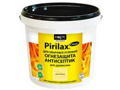 Огнезащит. пропитка-антисептик (биопирен)для древесины "Пиралакс-Классик "НОРТ" 1,1 кг (1/4)