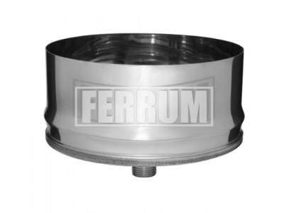 Заглушка с конденсатотводом Феррум ф160 0,5мм В