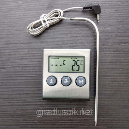 Термометр щуп со звуковым сигналом