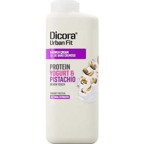 Гель для душа "Протеины йогурта и Фисташковый орех" Dicora Urban Fit 400 мл.