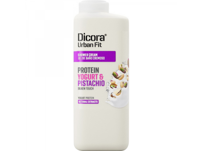 Крем-гель для душа "Протеины йогурта и фисташ орех" Dicora Urban Fit 400 мл.