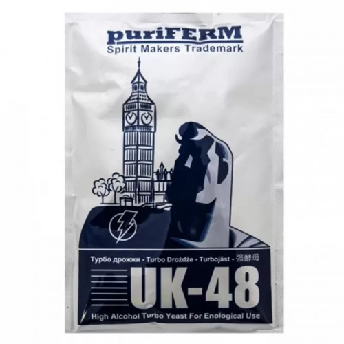 Дрожжи турбо  Puriferm UK-48 Turbo 128 гр