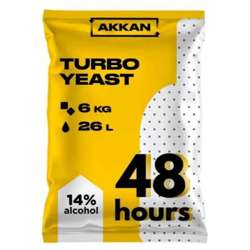 Дрожжи спиртовые AKKAN Turbo Yeast «48» 135 гр