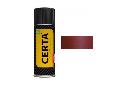 Эмаль Церта термостойкая красно-коричневая аэрозоль 0,52л