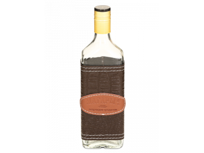 Бутылка МАГАРЫЧ "РОСА"(прямоугольная) 0,5л.+чехол+колпачок